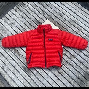 Patagonia Baby Down Sweater Puffer Jacket, size 2T